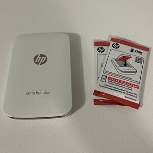 HP Sprocket Plus Portable Color Photo Printer
